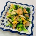 あっこ姉's cooksnap of when they made エビ、ブロッコリー、卵のガーリック炒め.