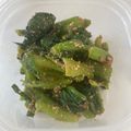 らららラッキー☆'s cooksnap of when they made 小松菜の胡麻和え♪.