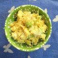 mmameco's cooksnap of when they made ジャコと葱の卵とじ♡お弁当用♡.