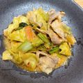 fl＊＊'s cooksnap of when they made 春キャベツと豚肉のピリ辛炒め.