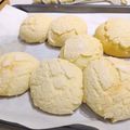 くっくペタ's cooksnap of when they made メロンパン.