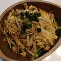 さよまさ's cooksnap of when they made ☆もやしと豚ひき肉の卵とじ☆.