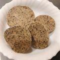 ●ゆゆゆ●'s cooksnap of when they made 胡麻きな粉☆和風でアイスキャンディー.