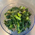 まぐきち's cooksnap of when they made ☆超簡単☆春菊のおひたし.