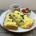 horseland's cooksnap of when they made タルタル風❇玉子サラダのトースト.