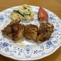 はるぴーのママ's cooksnap of when they made 鶏もも肉の唐揚げ味のソテー.