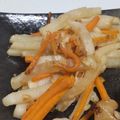 fu♪♪'s cooksnap of when they made 大根と人参のガーリック炒め.