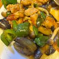 レナユナママ's cooksnap of when they made 豚肉茄子ビーマンのオイスターソース炒め.