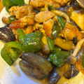 レナユナママ's cooksnap of when they made 豚肉茄子ビーマンのオイスターソース炒め.
