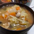 mahorou's cooksnap of when they made ダイエットに！キャベツと鶏胸肉のスープ.