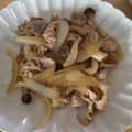よーこ♡♡'s cooksnap of when they made 豚肉としめじのバターポン酢炒め.