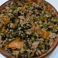 runaruna's cooksnap of when they made 子どもも大好き♡小松菜ひき肉丼.