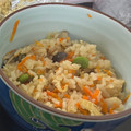 クック43WEMA☆'s cooksnap of when they made 【ちびくろちゃん】キノコの炊き込みご飯.