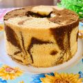 よしよしのキッチン☆'s cooksnap of when they made アールグレイシフォンケーキ＊アレンジ付き.