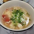 まゆみきママ's cooksnap of when they made トマトと卵の中華スープ.