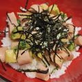 eユキさん's cooksnap of when they made ▲山ごはん▲ギョニソでポキ丼.