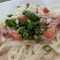 LunaJuno's cooksnap of when they made 時短♪冷やし中華風＊潰し梅トマトうどん.