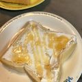 ☆maripei☆'s cooksnap of when they made カッテージチーズ＆マーマレード❀トースト.