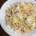 あやママ99's cooksnap of when they made キャベツとゆで卵の❤激うま❤サラダ.