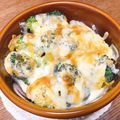 vabochan's cooksnap of when they made 超簡単！✿ブロッコリーマヨチーズ焼き✿.