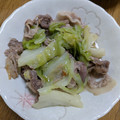 ﾍﾞﾋﾞよしﾏﾏ's cooksnap of when they made 材料2つ☆豚こまキャベツの簡単旨塩炒め。.