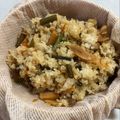 いっちゃんママ94's cooksnap of when they made 簡単♪蒸篭で山菜おこわ.