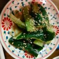 ひろぅみん's cooksnap of when they made １分で出来る！美味しい胡瓜の一品.