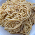 ちこ料理苦手's cooksnap of when they made いわしの蒲焼缶で作る♪和風味噌パスタ.