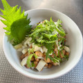 azbjbn's cooksnap of when they made 大根のぬか漬けと納豆と大葉の和え物.