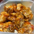 さび猫でやんす's cooksnap of when they made 簡単10分で揚げない♫ヤンニョムチキン.