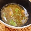 figaron311's cooksnap of when they made 梅しそもずくスープ.