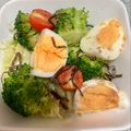 くっくあんず's cooksnap of when they made ブロッコリー＋ゆで卵×塩昆布＋ゴマドレ.
