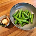 麻's cooksnap of when they made スナップエンドウの塩ゆで☆醤油マヨ.