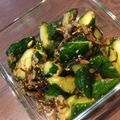 作った方が旨インパラ's cooksnap of when they made きゅうりとミョウガ大葉ショウガの浅漬け.