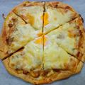 のどぐろLOVE's cooksnap of when they made ホットケーキミックスで☆簡単ピザ.