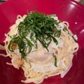 アオミドチ's cooksnap of when they made 御褒美パスタ！牛乳で作る明太子クリーム.