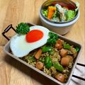 ルぴあ's cooksnap of when they made ウインナーとピーマンのウスターカレー炒飯.