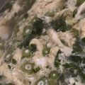 MULA's cooksnap of when they made 春菊と卵のスープ.