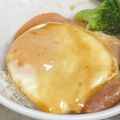 yummy?'s cooksnap of when they made ハムエッグの照り焼き丼.