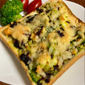 ☆さぶ☆☆'s cooksnap of when they made 旨い＊アボカドと卵の海苔チーズ焼き.