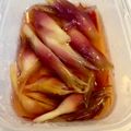 yu🐓's cooksnap of when they made 簡単！みょうがの甘酢漬け.