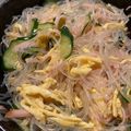 ひま☆まま's cooksnap of when they made 簡単！給食の春雨サラダ.