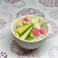 まこさんど's cooksnap of when they made きゅうりを三角に切る.