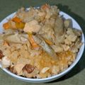 yama_miu's cooksnap of when they made 簡単★鶏ごぼう 炊き込みご飯.