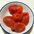y_u♡'s cooksnap of when they made トマトの白出汁漬け☆冷やしトマト.