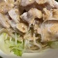 りんむー５５'s cooksnap of when they made ごまドレ豚しゃぶ.