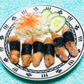 tokotann's cooksnap of when they made 簡単！ささみの海苔巻き.