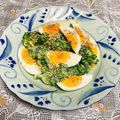 みぽぽ37's cooksnap of when they made 和風ブロッコリー&卵☆デパ地下風☆卵1個.