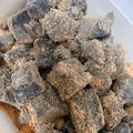たけのこゆ's cooksnap of when they made 黒豆の煮汁リメイク☆信玄餅風わらび餅。.