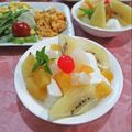 イベ長's cooksnap of when they made キウイが★キラキラ★一口サイズの乱切り.